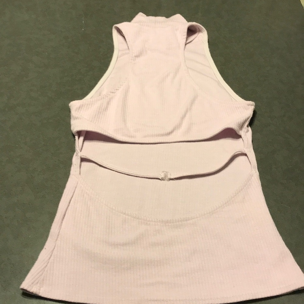 Bisou Bisou Small Tank Lilac Open Back